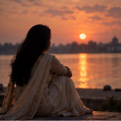 शीर्षक : सांजवेळ